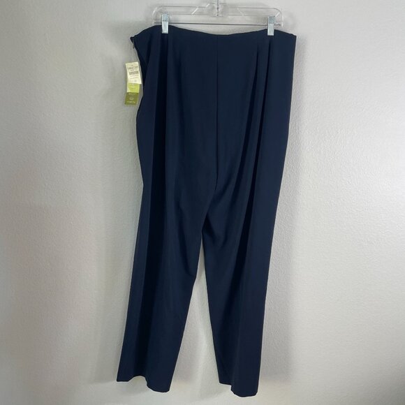 NEW Coldwater Creek Womens Plus 20W Classic Waist Straight Leg Pants Holly Fit - Picture 7 of 9